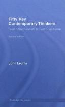 Cover of: Fifty Key Contemporary Thinkers (Routledge Key Guides)