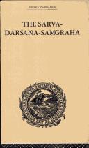 Cover of: The Sarva-Darsana-Samgraha or Review of the Different Systems of Hindu Philosophy by E.B. Cowell