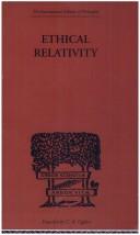 Cover of: Ethical Relativity (International Library of Philosophy)