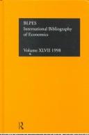 Cover of: International Bibliography of Economics: International Bibliography of the Social Sciences 1998 (International Bibliography of Economics (Ibss: Economics))