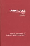 Cover of: John Locke: Critical Assessments of Leading Political Philosophers