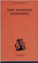 Cover of: Post Keynesian Economics
