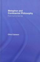 Cover of: Kant, Cognitive Metaphor and Continental Philosophy