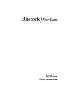 Cover of: Rhetoric (Critical Idiom)