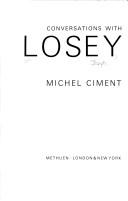 Cover of: Conversations with Losey