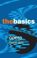 Cover of: Opera by Denise P. Gallo