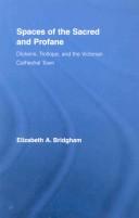 Spaces of the sacred and profane by Elizabeth A. Bridgham