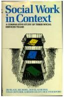 Cover of: Social work in context by Jim Black