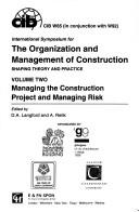 Cover of: Organization and Management of Construction