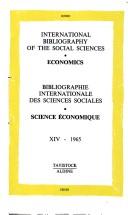 Cover of: International Bibliography of the Social Sciences  by Intl Com Soc Sc, Intl Com Soc Sc