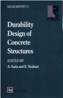 Cover of: Durability Design of Concrete Structures (Rilem Report)