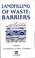 Cover of: Landfilling of waste