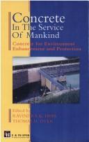 Cover of: Concrete in the Service of Mankind by Ravindra Dhir