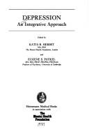 Cover of: Depression: an integrative approach