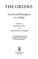 Cover of: The Greeks by Barton, John
