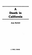 Cover of: Death in California