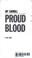 Cover of: Proud Blood