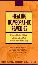 Cover of: Healing Homeopathic Remedies