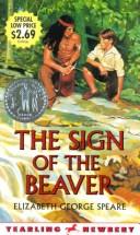 Cover of: The Sign of the Beaver by Elizabeth George Speare