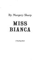 Cover of: Miss Bianca by Margery Sharp