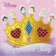 Cover of: My Favorite Things (Disney Princess) by RH Disney