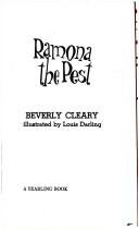Cover of: RAMONA THE PEST (Ramona Quimby (Paperback)) by Beverly Cleary