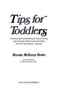 Cover of: Tips for toddlers by Brooke M. Beebe