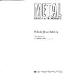 Cover of: Metal: design & technique.
