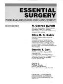 Cover of: Essential surgery: problems, diagnosis and management