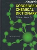 Cover of: Hawley's condensed chemical dictionary.