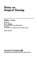 Notes on surgical nursing by William C. Fream