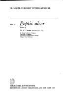 Cover of: Peptic ulcer