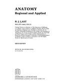 Anatomy, regional and applied by R. J. Last