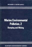 Cover of: Marine Environmental Pollution  by R. Geyer