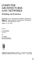 Cover of: Computer architectures and networks | 