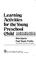 Cover of: Learning Activites For...Child