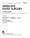 Cover of: Operative Hand Surgery