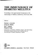 The Immunology of Diabetes Mellitus
