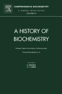 Cover of: Comprehensive Biochemistry: Selected Topics in the History of Biochemistry--Personal Recollections IX (Comprehensive Biochemistry)