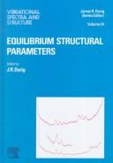 Cover of: Equilibrium structural parameters