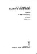 Cover of: Spin waves and magnetic excitations