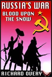 Cover of: Russia's War:  Blood Upon The Snow