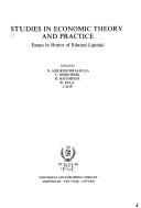 Cover of: Studies in economic theory and practice: essays in honor of Edward Lipiński