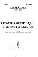 Cover of: Cosmologie physique =: Physical cosmology