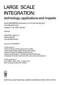 Cover of: Large scale integration: Technology, applications, and impacts : preprints  | 
