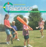 Cover of: Tolerance (Character Education) by Lucia Raatma, Madonna M. Murphy, Lucia Raatma, Madonna M. Murphy