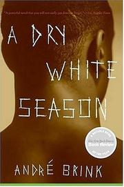 Cover of: A Dry White Season by Andre Brink