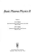 Basic Plasma Physics II by A. A. Galeev