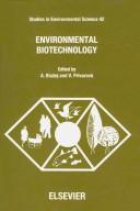 Environmental biotechnology by International Symposium on Biotechnology (1990 Bratislava, Czechoslovakia)