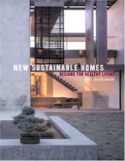 Cover of: New Sustainable Homes: Designs for Healthy Living